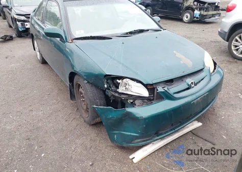 2001 Honda Civic Ex z USA, uszkodzony, nr VIN 1HGEM22951L040917